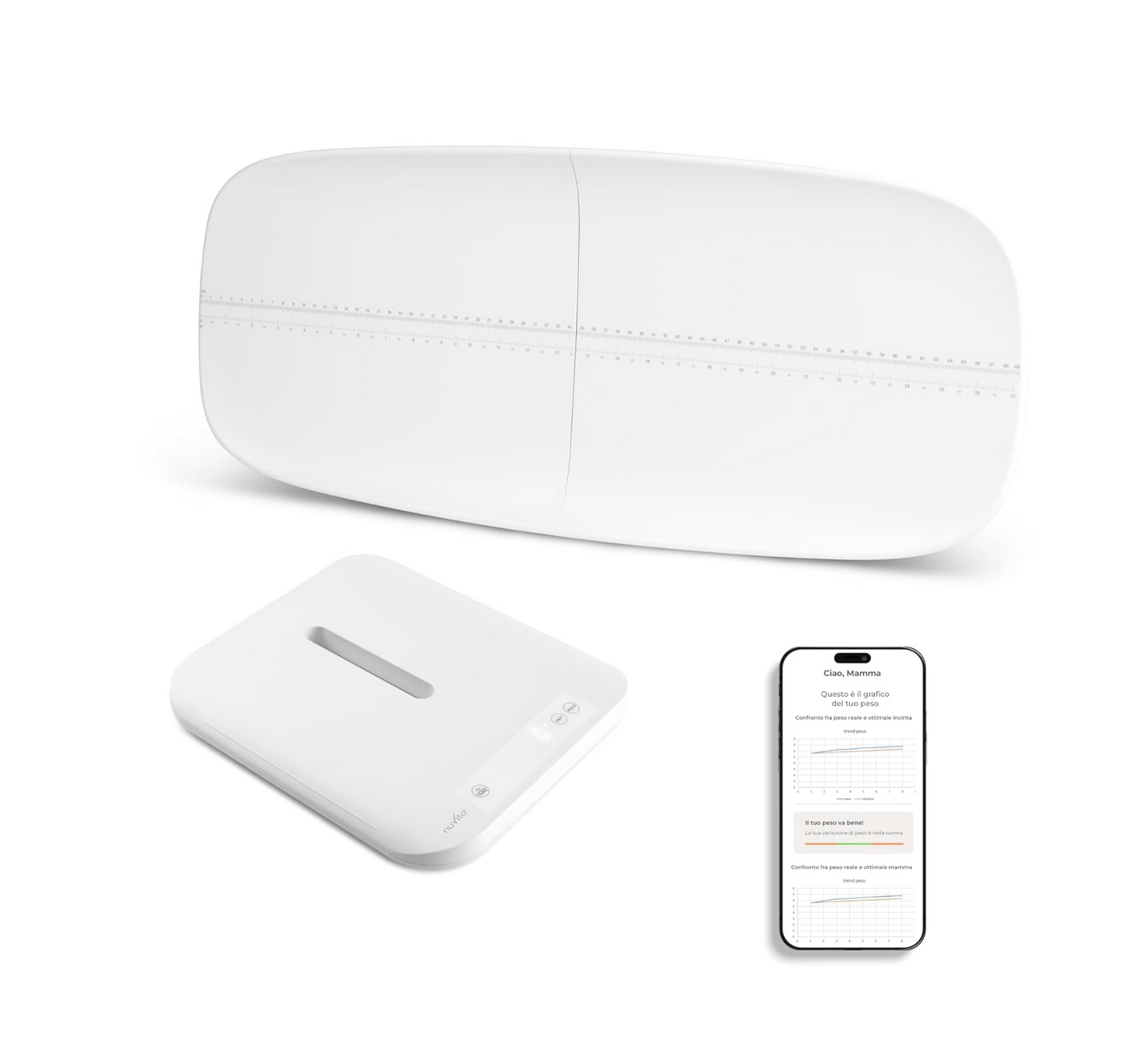 Peshore Nuvita Bluetooth për Bebe dhe Shtatzëni - PrimiPesi Mum &amp; Baby 1330