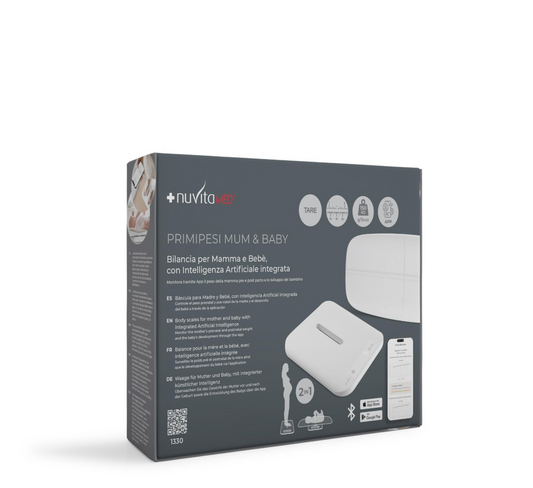 Nuvita Bluetooth Baby and Pregnancy Scale - PrimiPesi Mum & Baby 1330