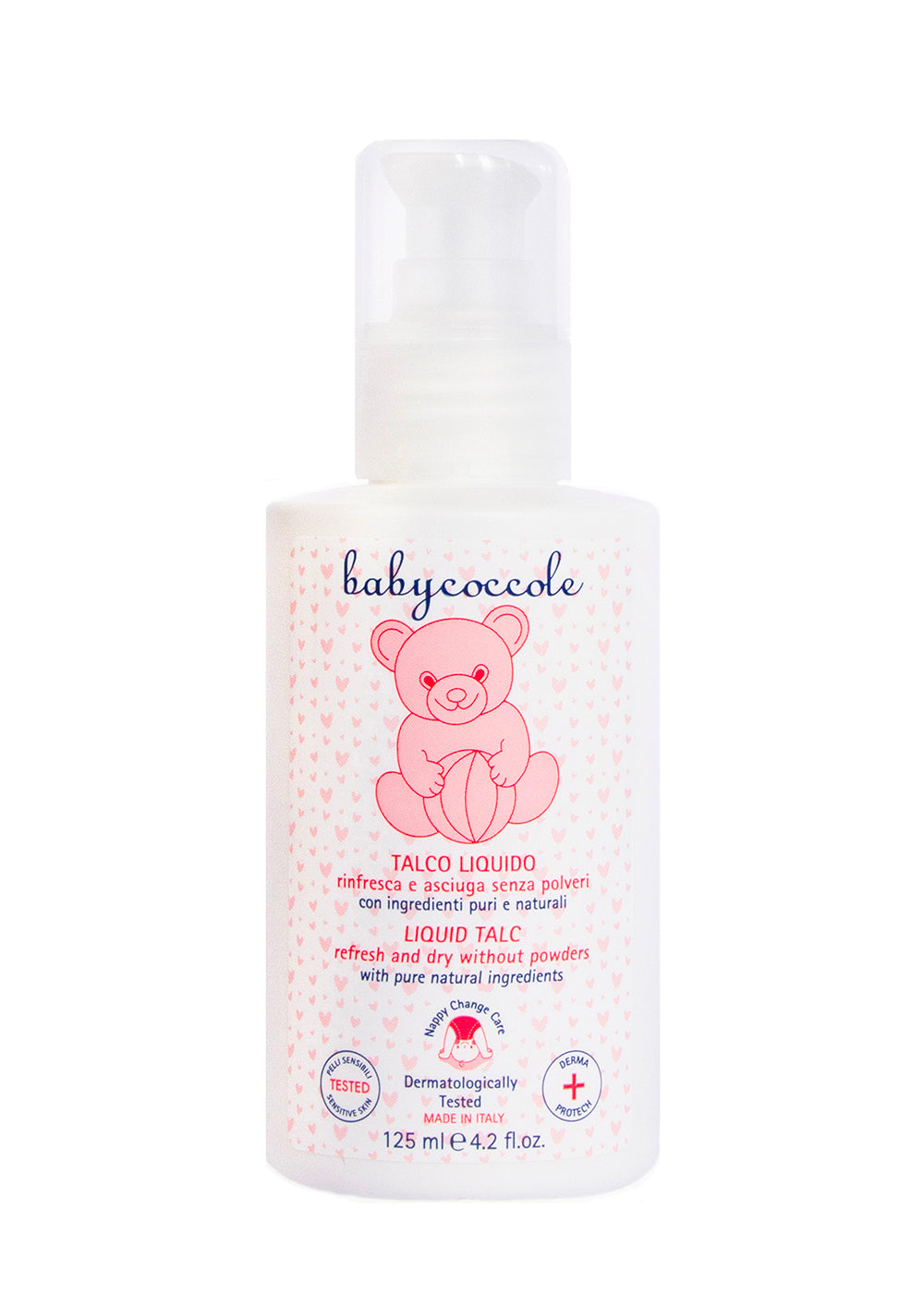 LIQUID TALC FOR NEWBORNS AND CHILDREN – REFRESHES AND DRYES WITHOUT POWDERS