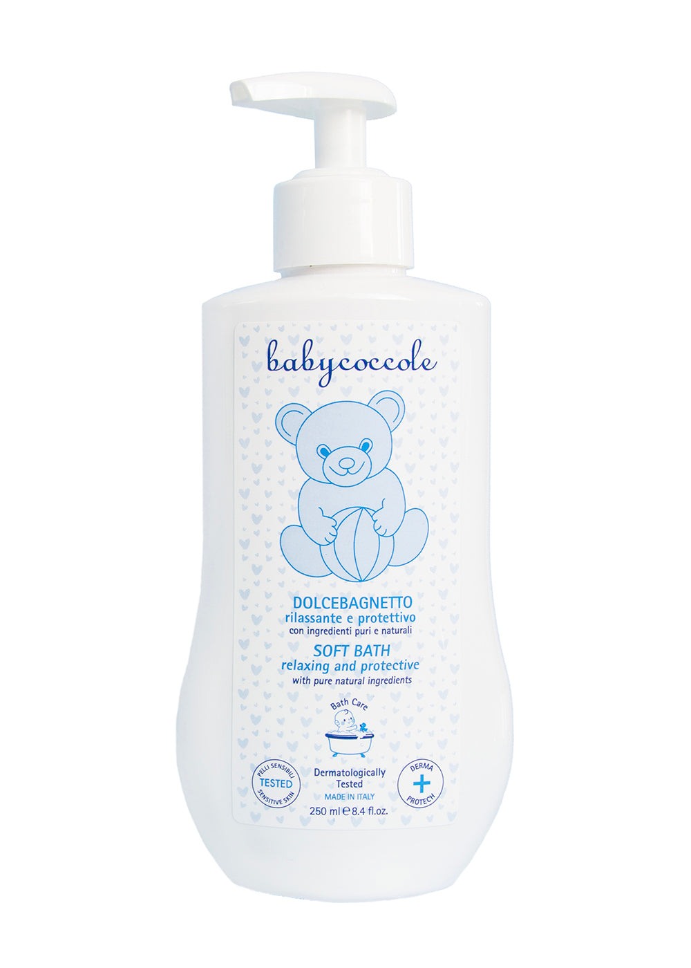 RELAXING AND PROTECTIVE SOFT BATH FOR CHILDREN