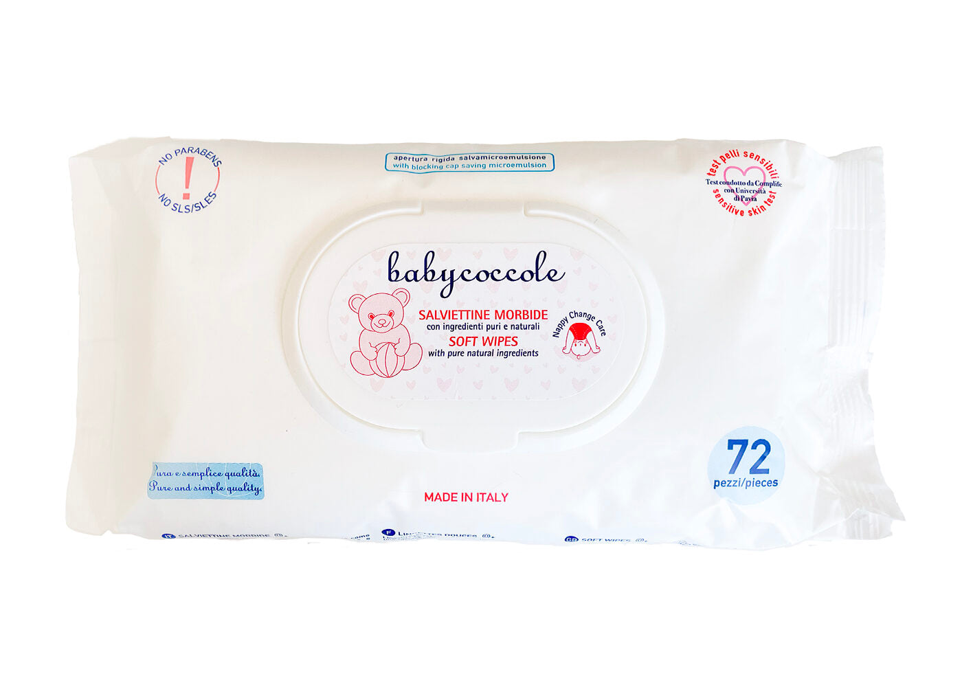 SOFT CLEANING WIPES FOR NEWBORNS AND CHILDREN