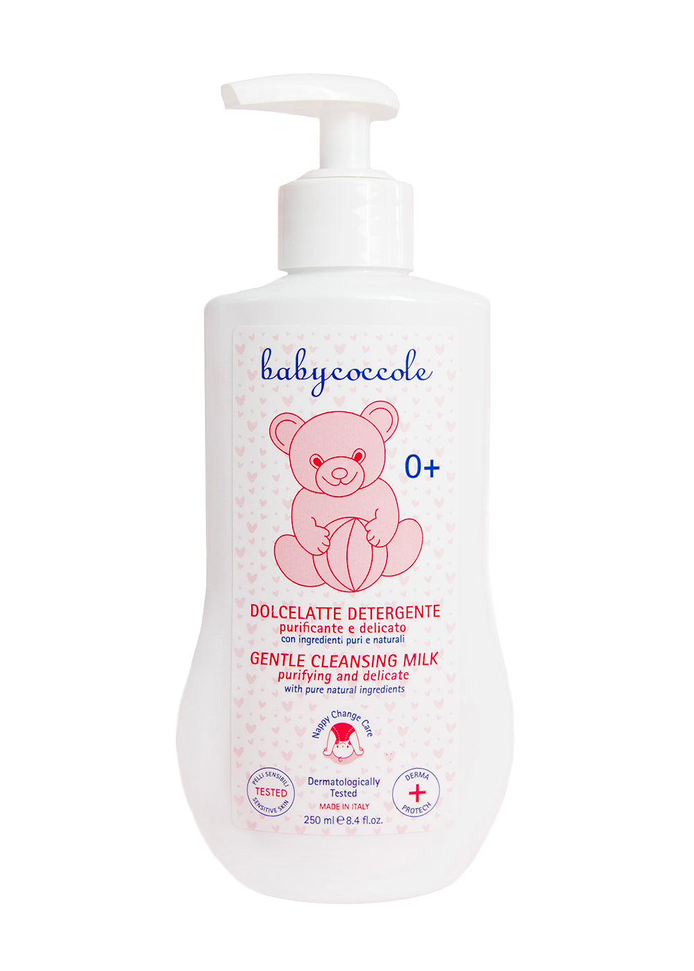 PURIFYING AND DELICATE CLEANSING MILK FOR NEWBORNS AND CHILDREN