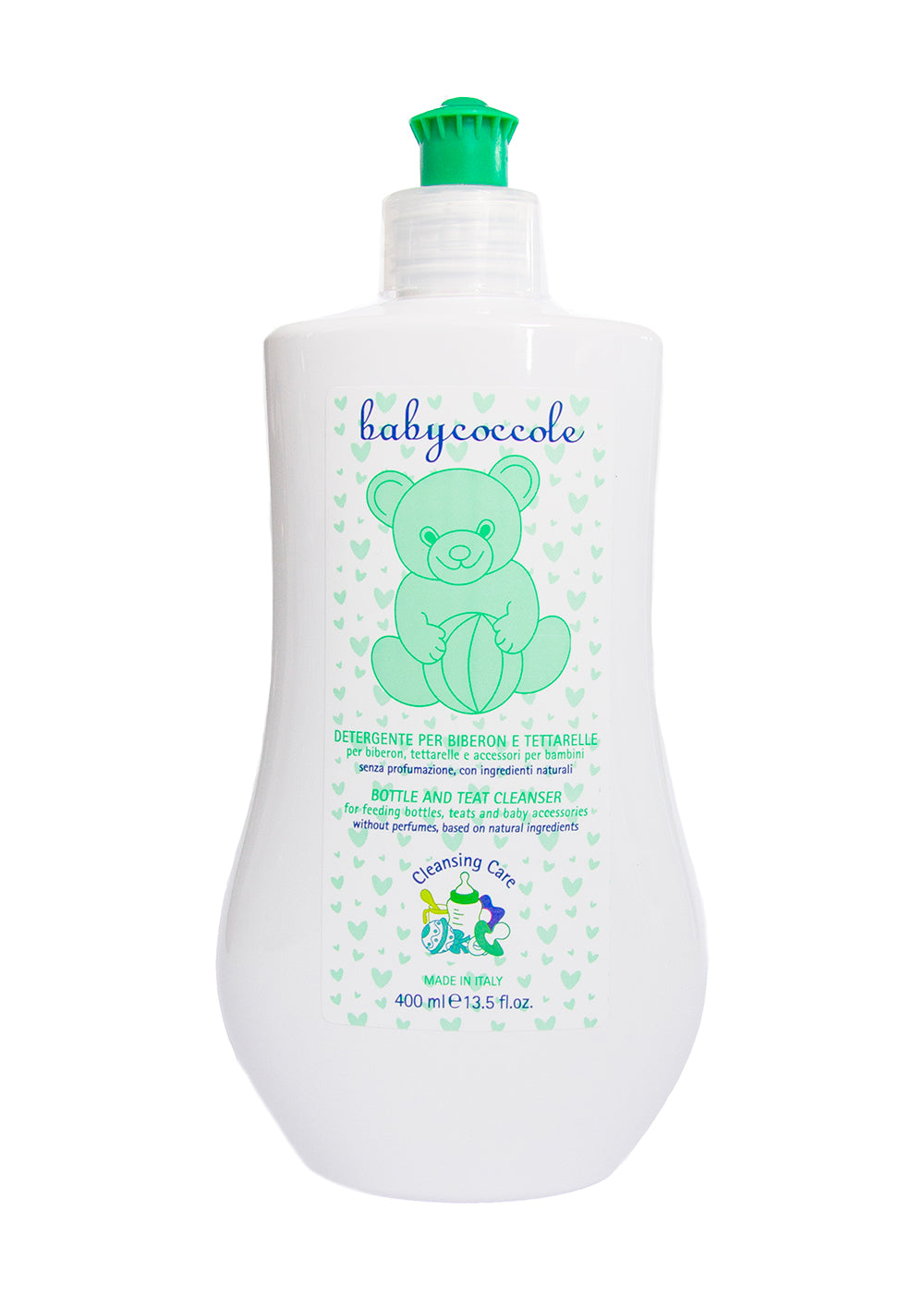 FEEDING BOTTLES, TEATS AND BABY PACIFIERS CLEANSER