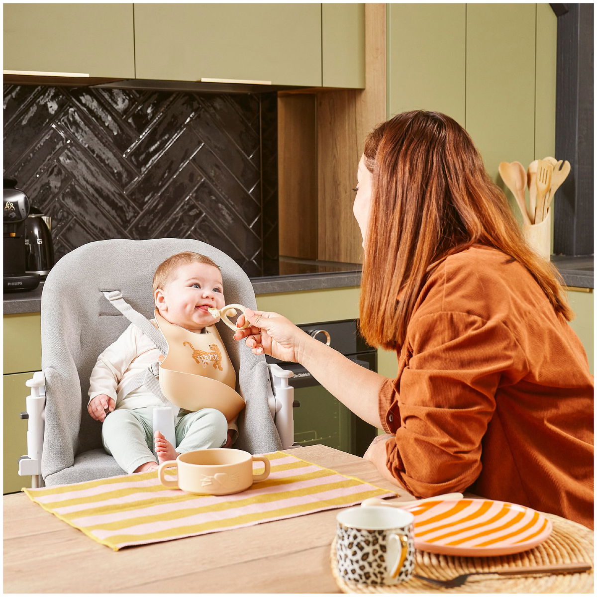 Babymoov silicone baby spoon