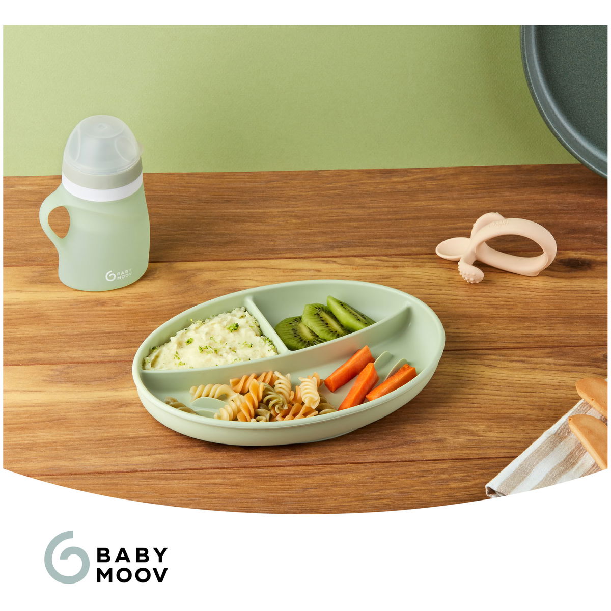 Babymoov silicone baby spoon
