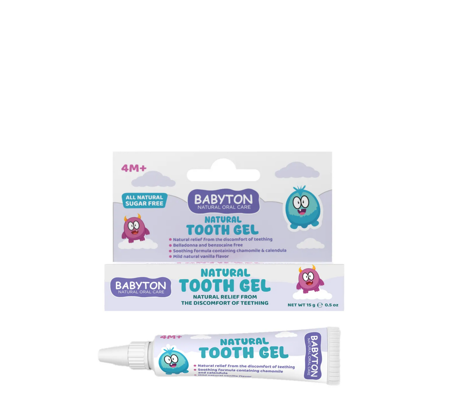 Babyton Xhel Natyral për Dhëmbët