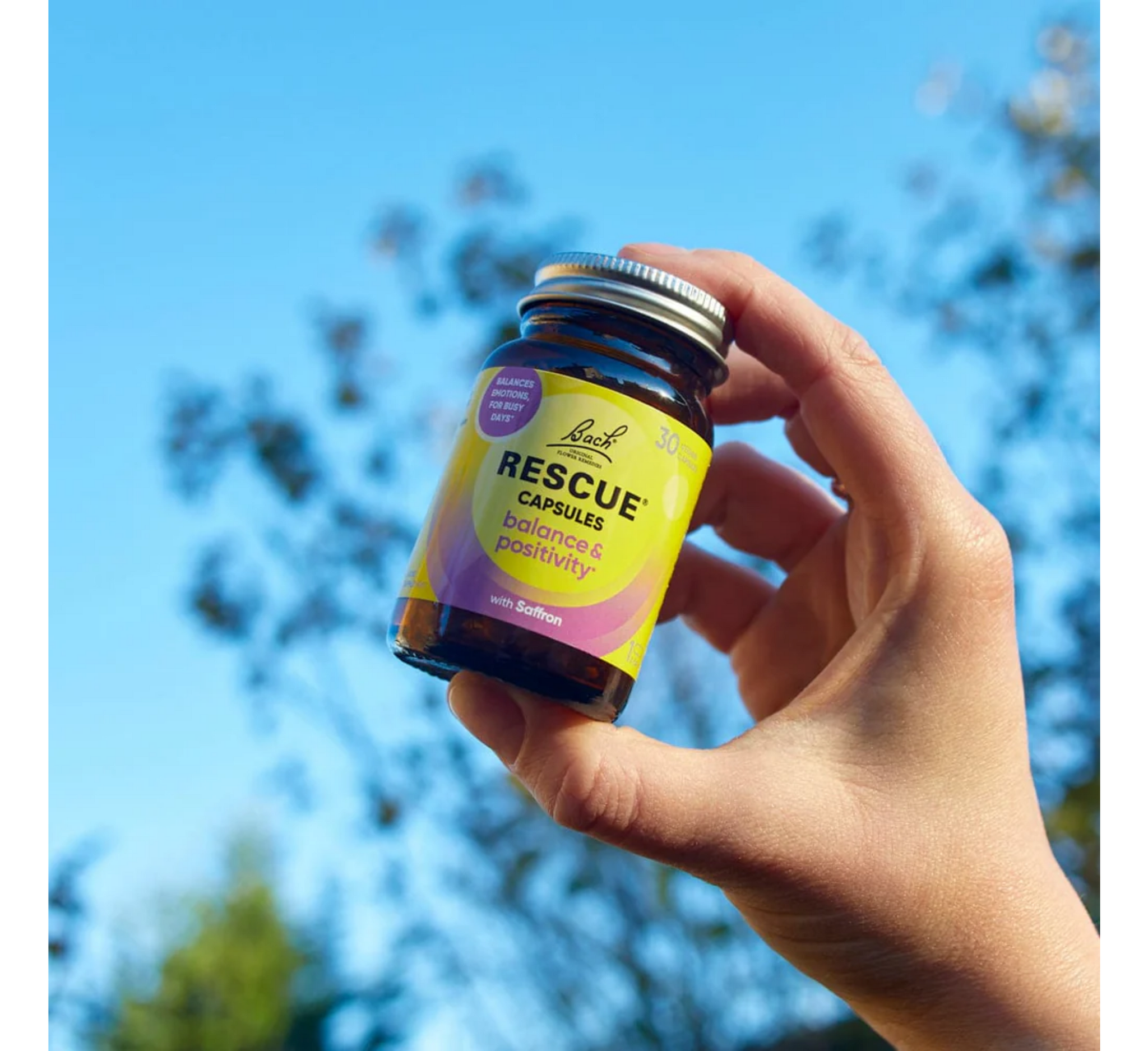 Bach Rescue Balance & Positivity Capsules *30caps