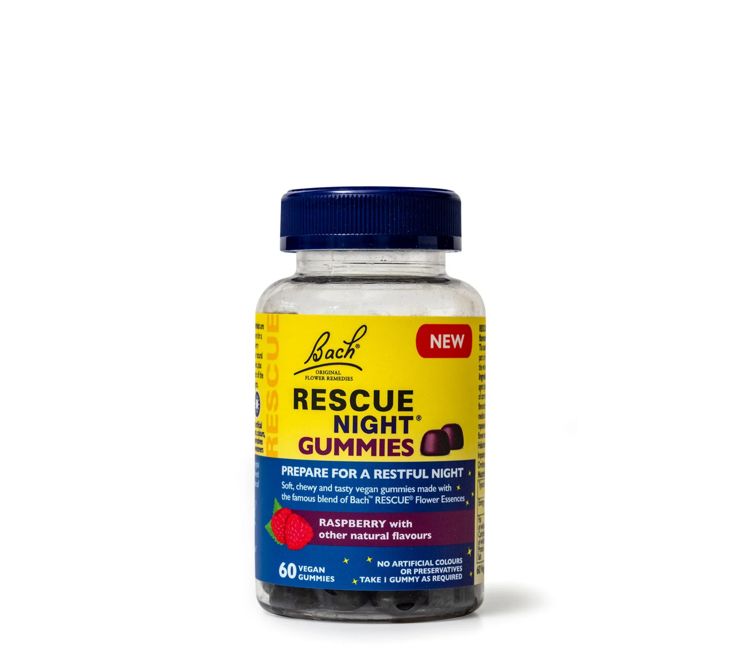 Bach Rescue Night Gummies with Raspberry *60pcs