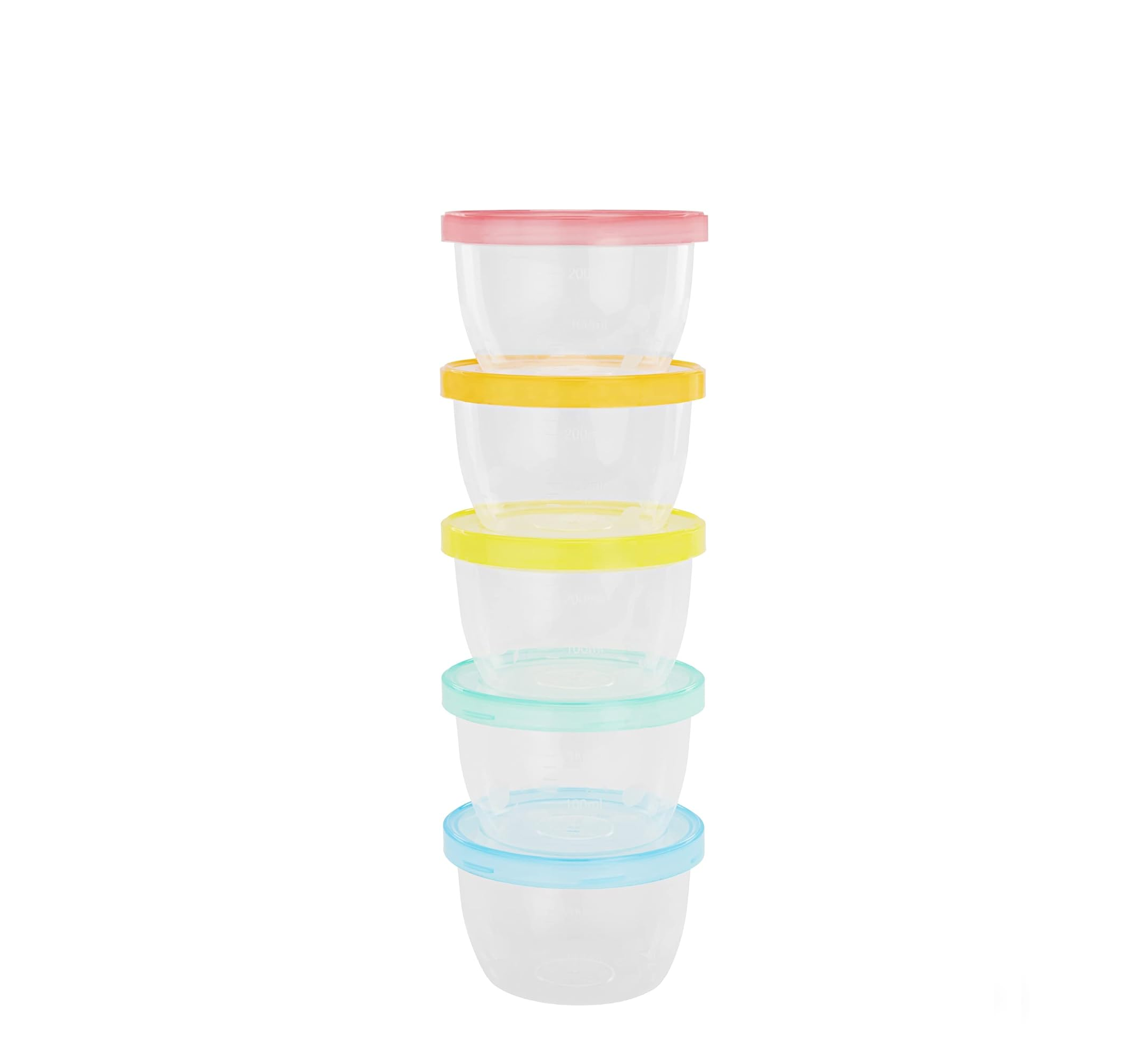 Badabulle Badabowls Airtight Baby Food Storage Containers (5x250ml)