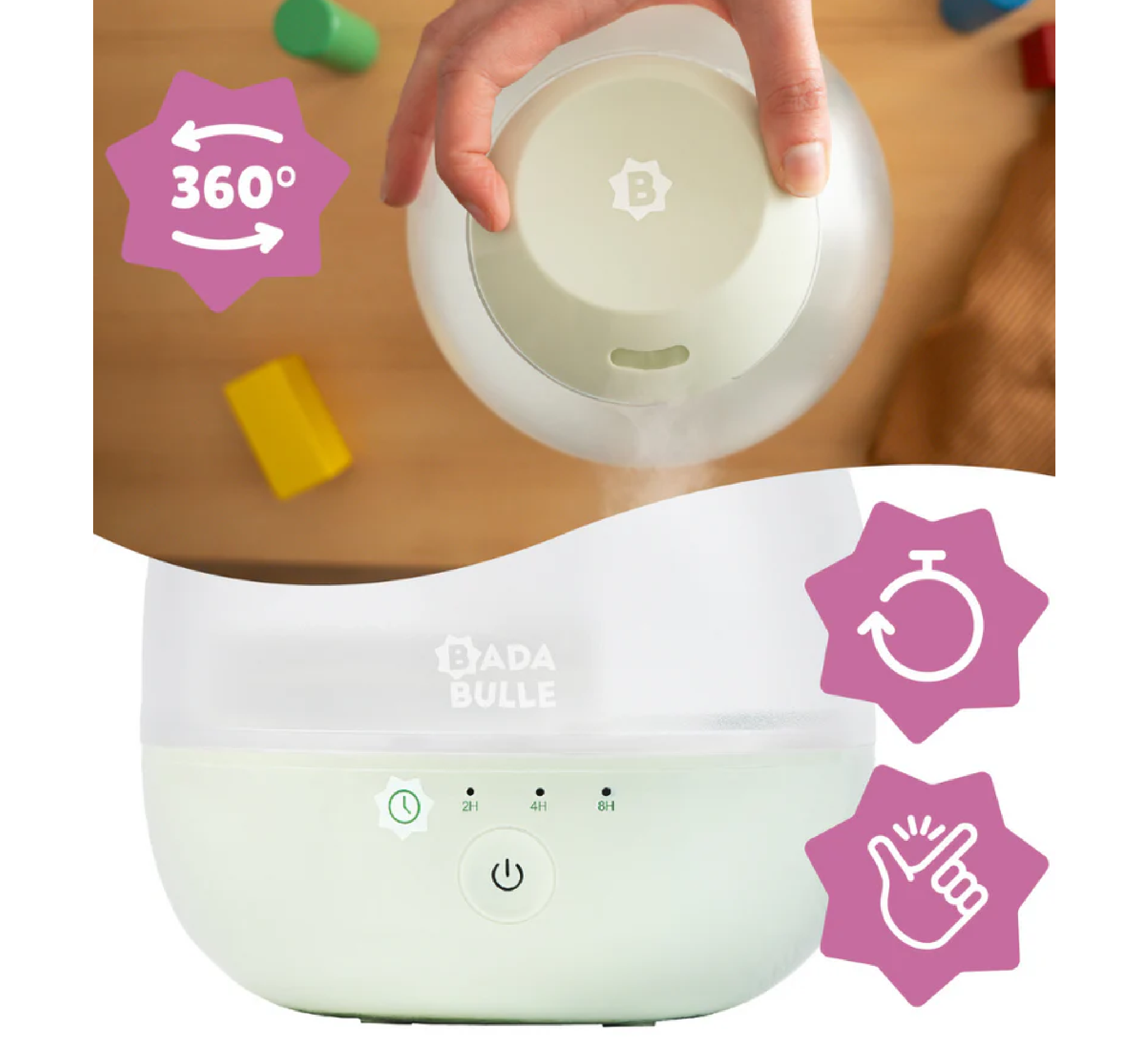 Badabulle Bubble Humidifier Nightlight