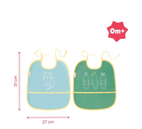 Badabulle Non sleeve Bib *2pcs