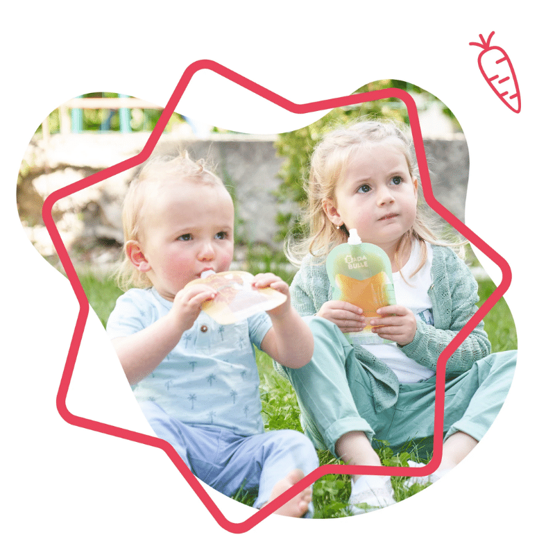 Badabulle Reusable Food Pouches x15