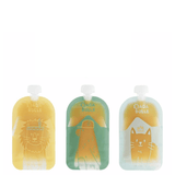 Badabulle Reusable Food Pouches x15