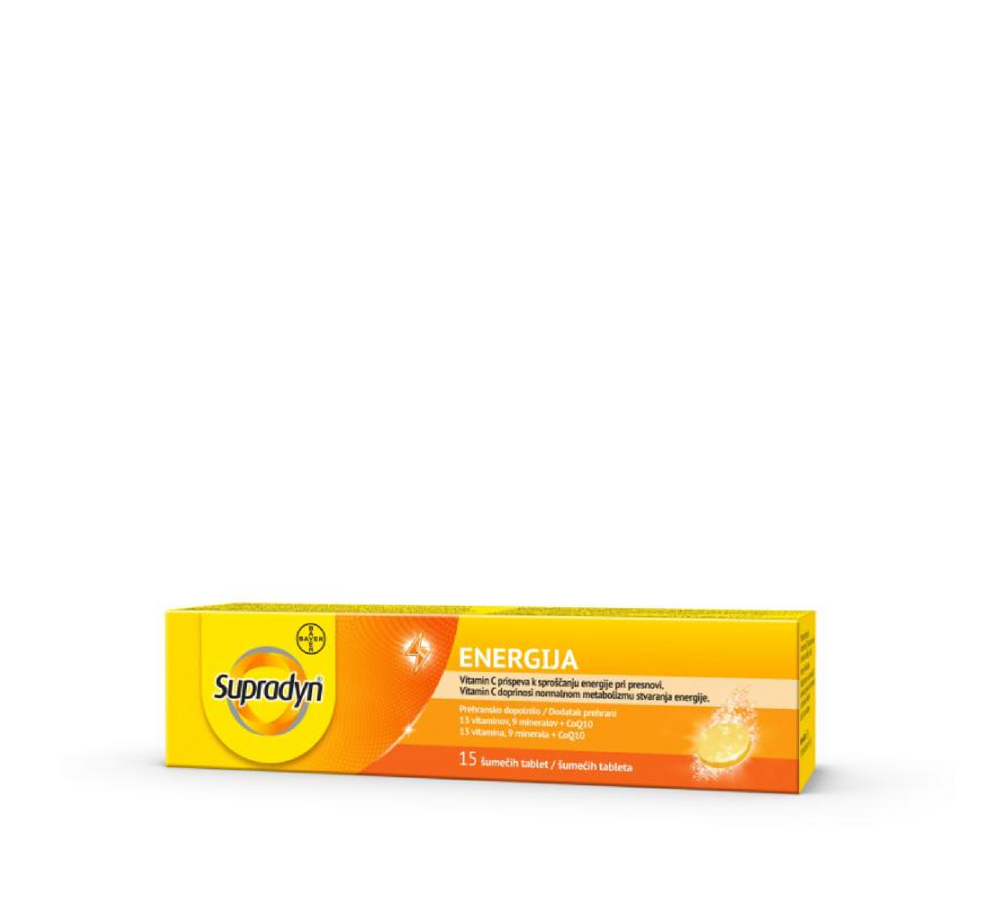 Bayer Supradyn Energy Multivitamin *15 Effervescent Tablets