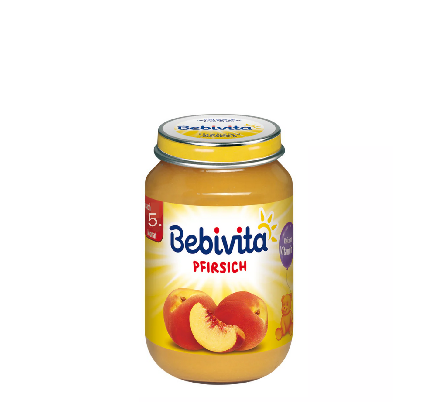 Bebivita Pure Pjeshke 5M+ *190gr