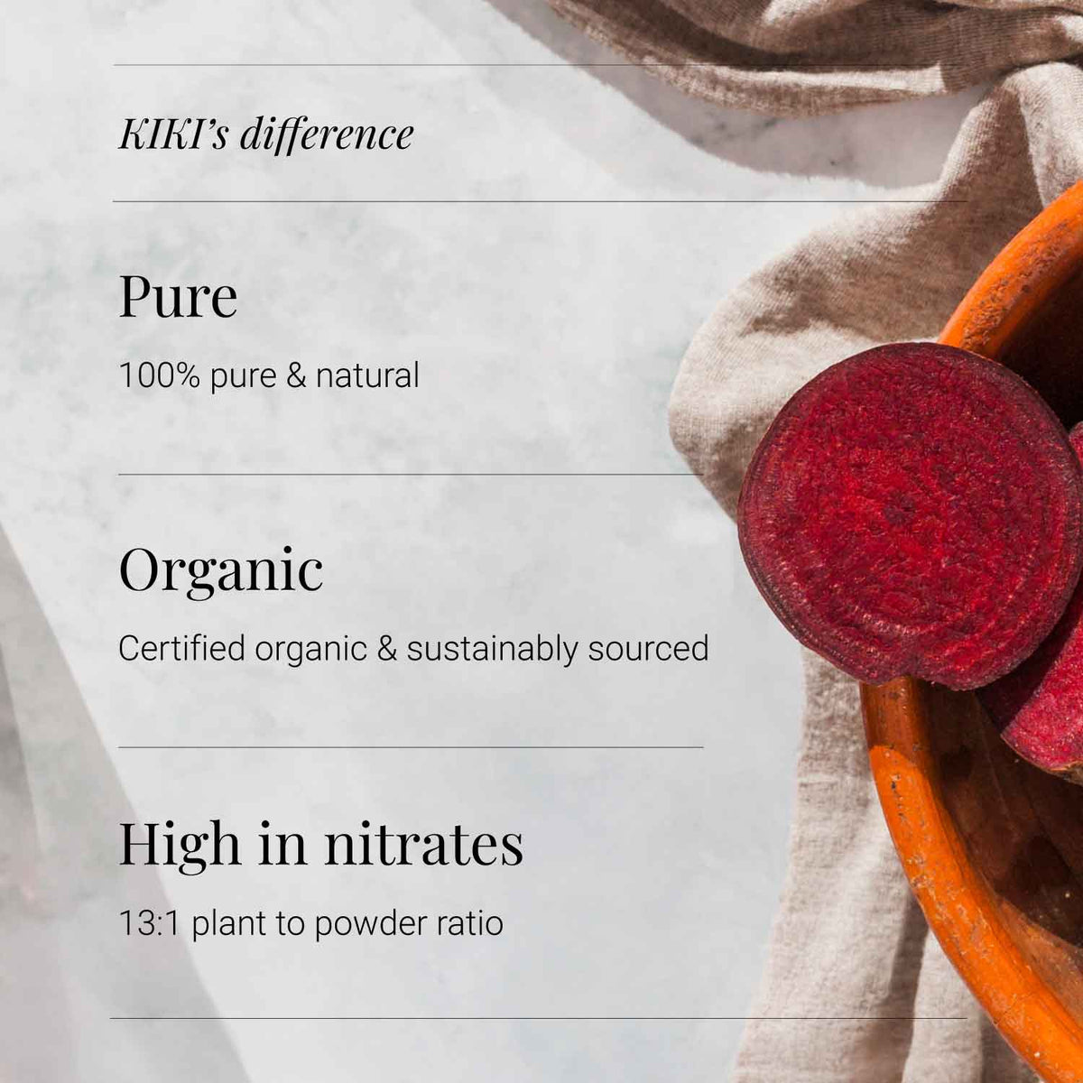 Beetroot Powder, Organic - 200g