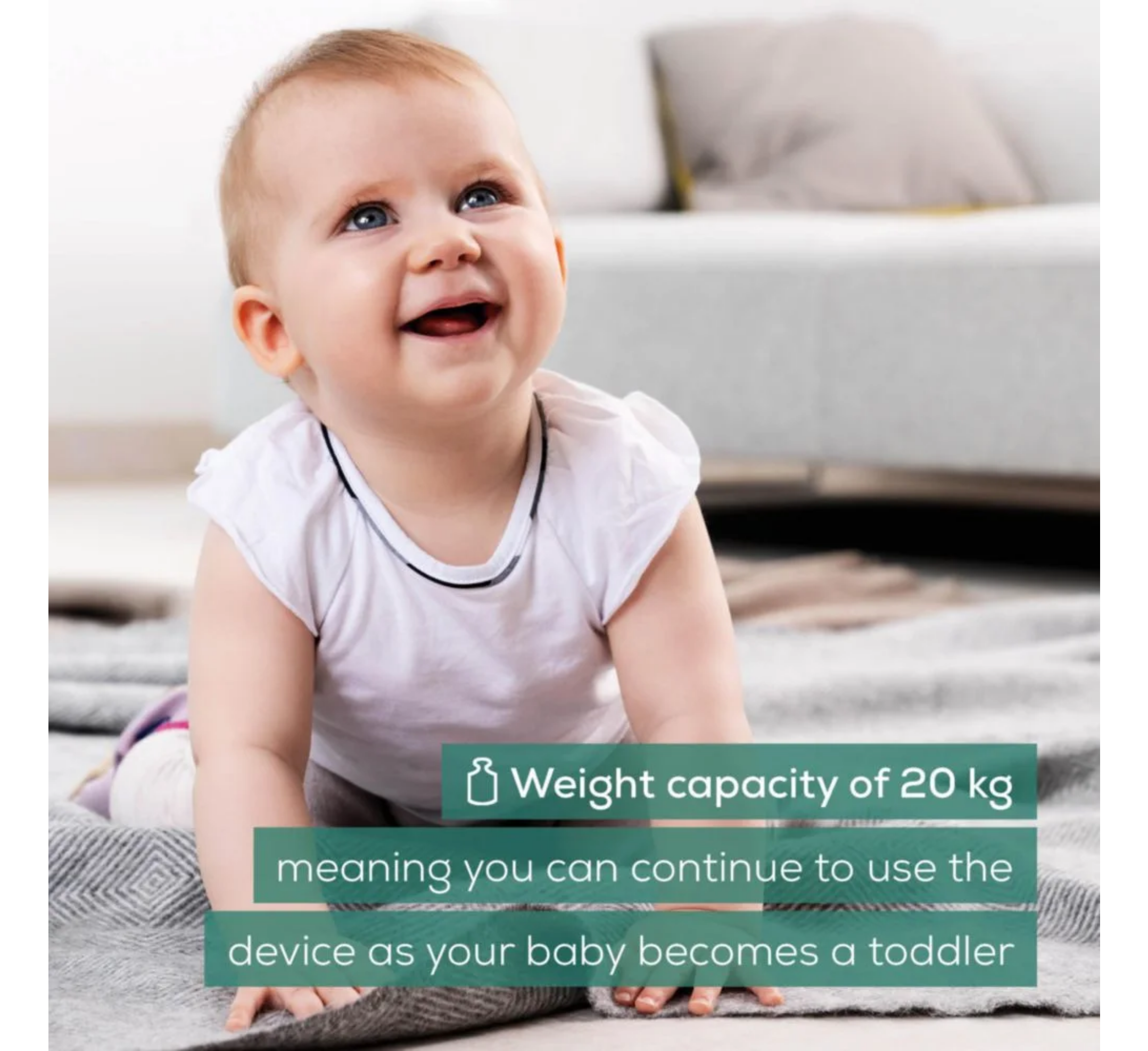 Beurer BY 90 Bluetooth Baby Scale with Integrated Tape Measure