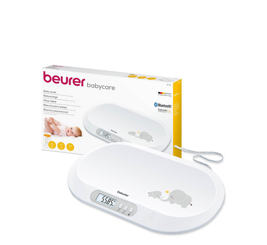 Beurer BY 90 Bluetooth Baby Scale with Integrated Tape Measure