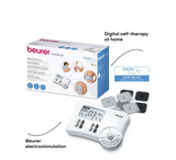 Beurer EM 80 Digital TENS / EMS Device: 3-in-1 Pain Therapy, Muscle Stimulation & Massage