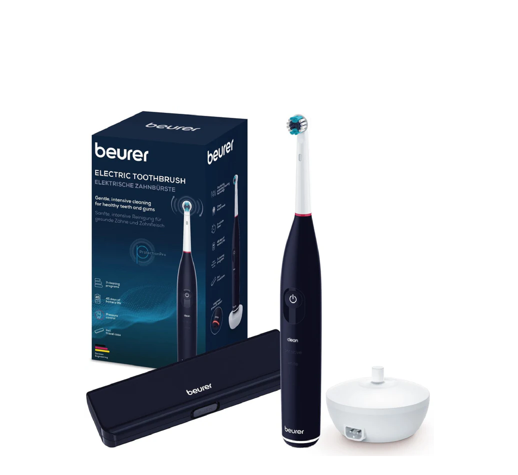 Beurer Electric Toothbrush TB 50 Pressure Sensor & Timer - 3 Programs
