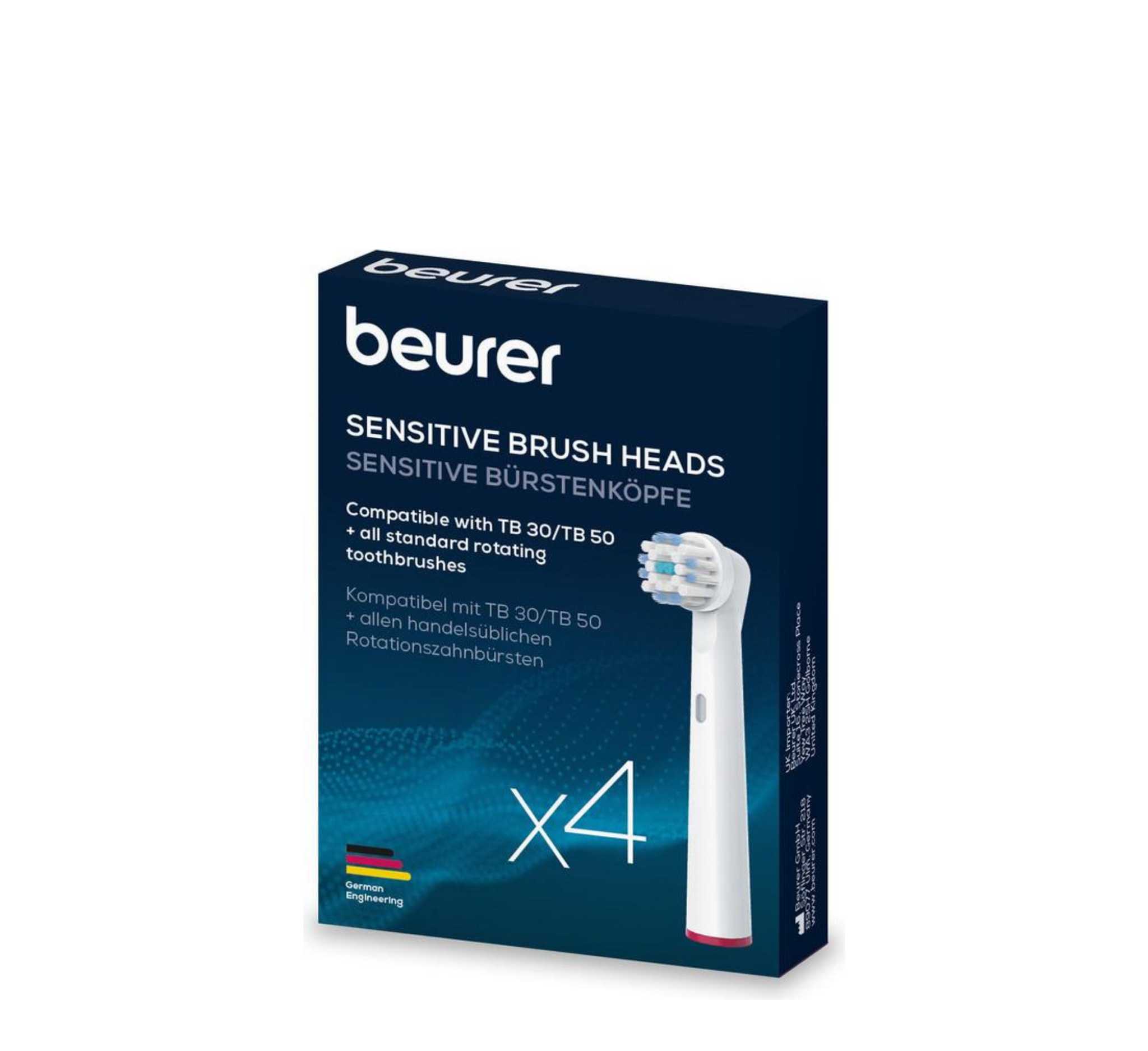Beurer TB 30/50 Sensitive Toothbrush Heads (4x)