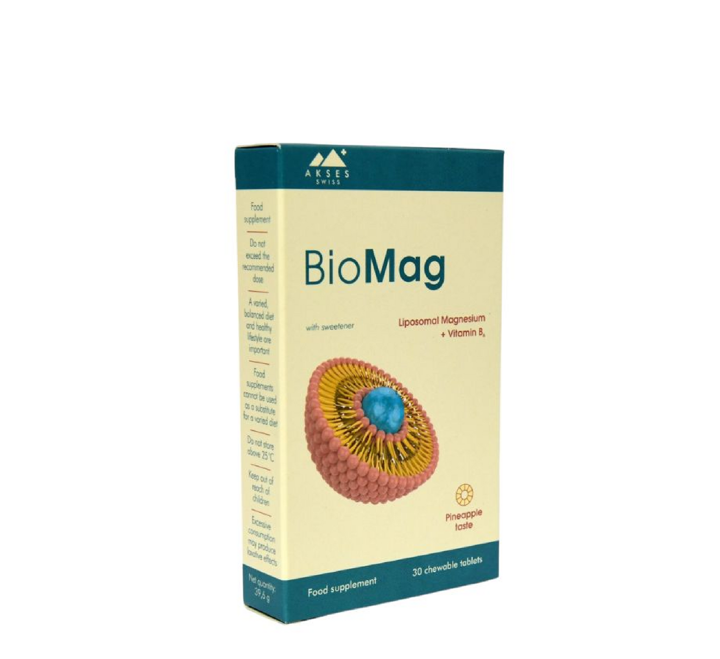 BioMag Liposomal Magnesium + Vitamin B *30tabs