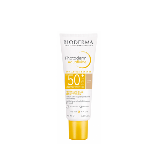 Bioderma Aquafluide Spf50+ Light (sensitive skin) *40ml