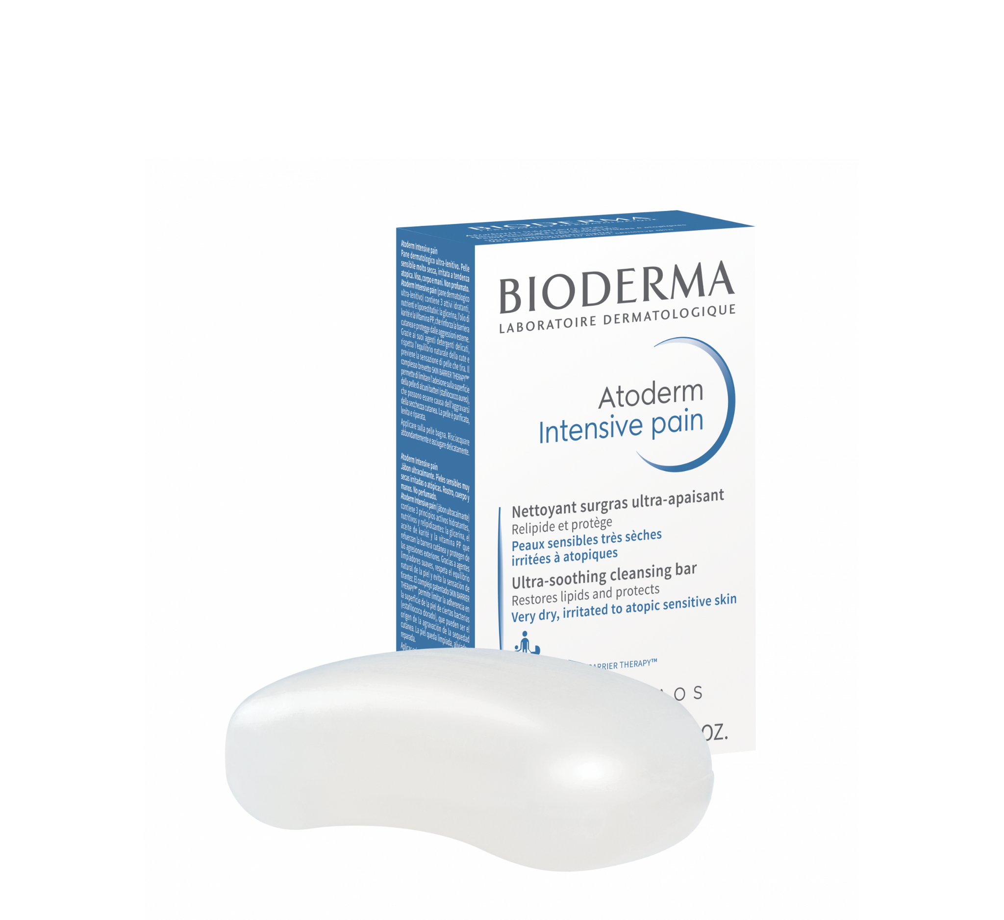 Bioderma Atoderm Intensive Pain Ultra-Soothing Cleansing Bar *150g