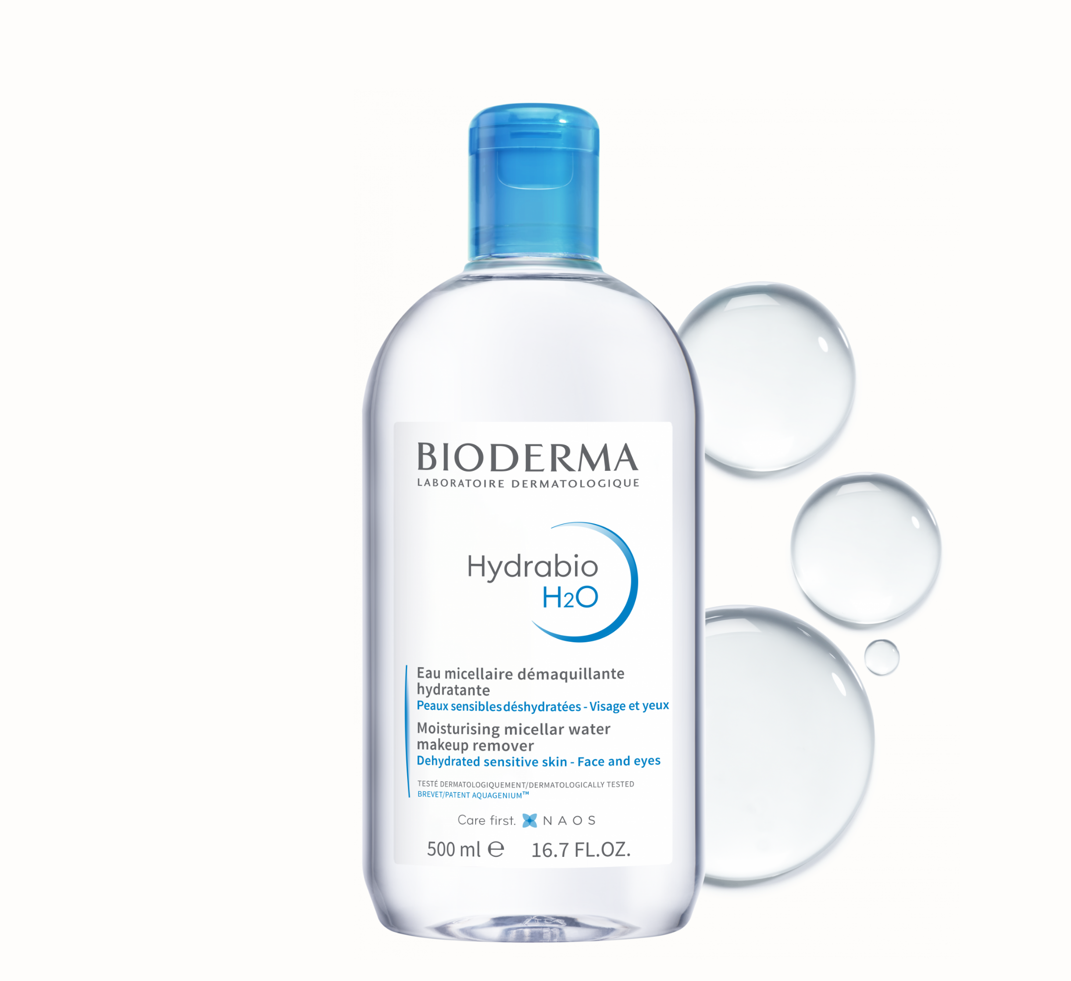Bioderma Hydrabio H2O Moisturising Micellar Water - Make up Remover *500ml