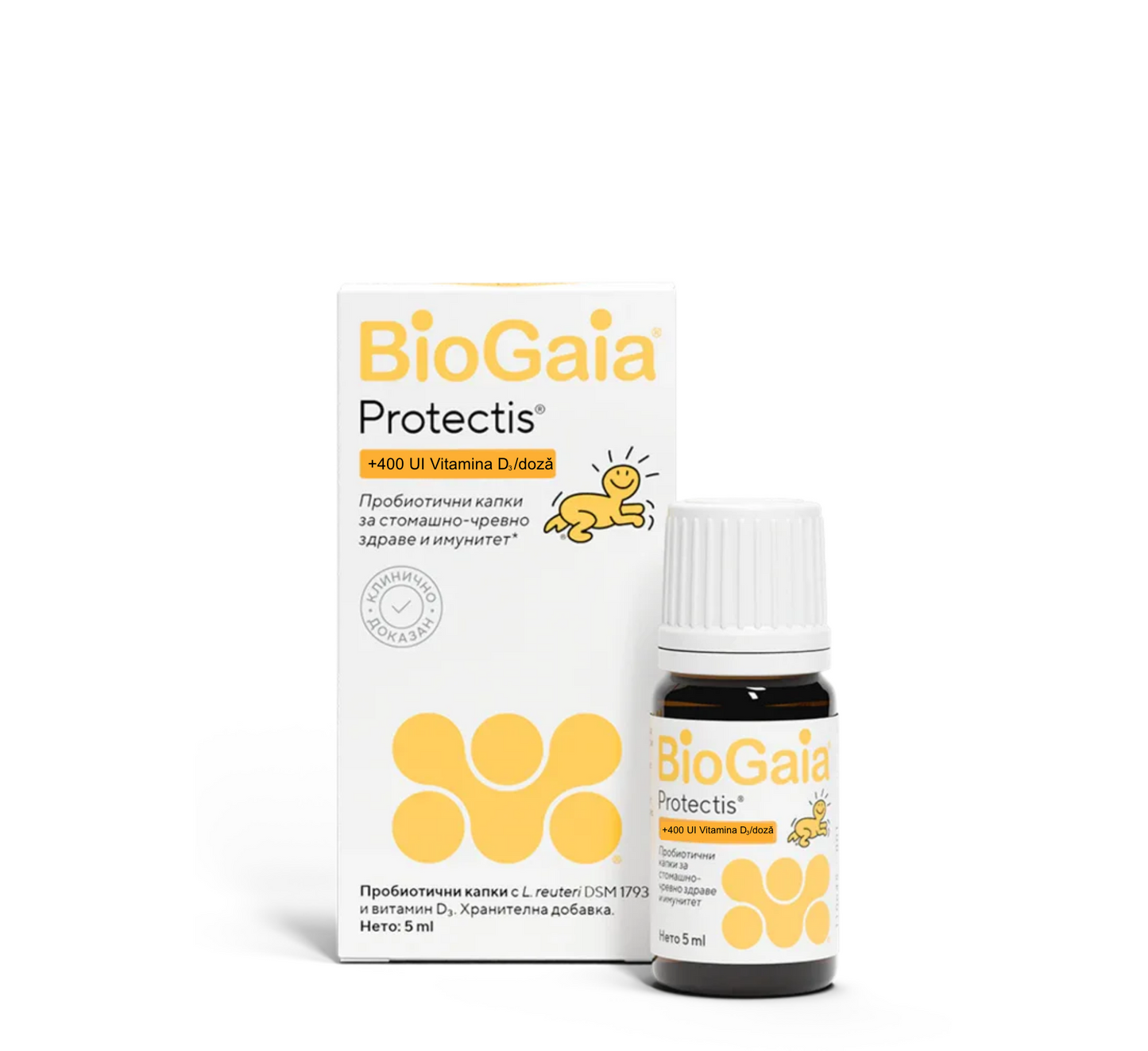 Biogaia ProTectis Baby Drops + Vitamin D3 400IU *5ml