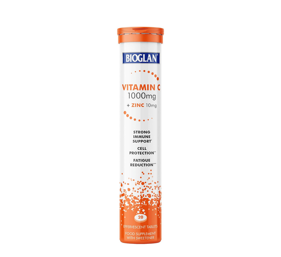 Bioglan Vitamin C 1000Mg + Zinc 10Mg Triple Action *20tab