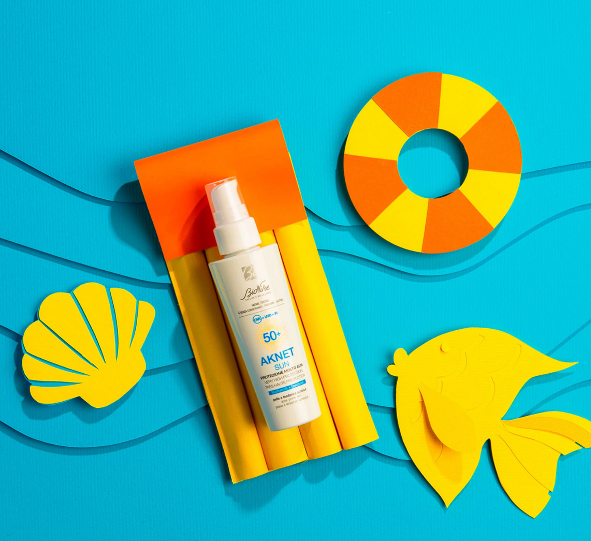 Bionike Aknet Sun Spf 50+ *50ml