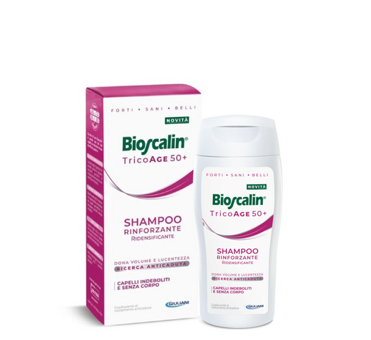 Bioscalin TricoAge 50+ Shampoo Rinforzante Ridensificante *200ml