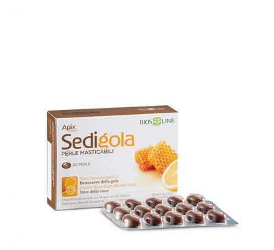 Biosline Apix Propoli Sedigola Perle Masticabili *30 капи 