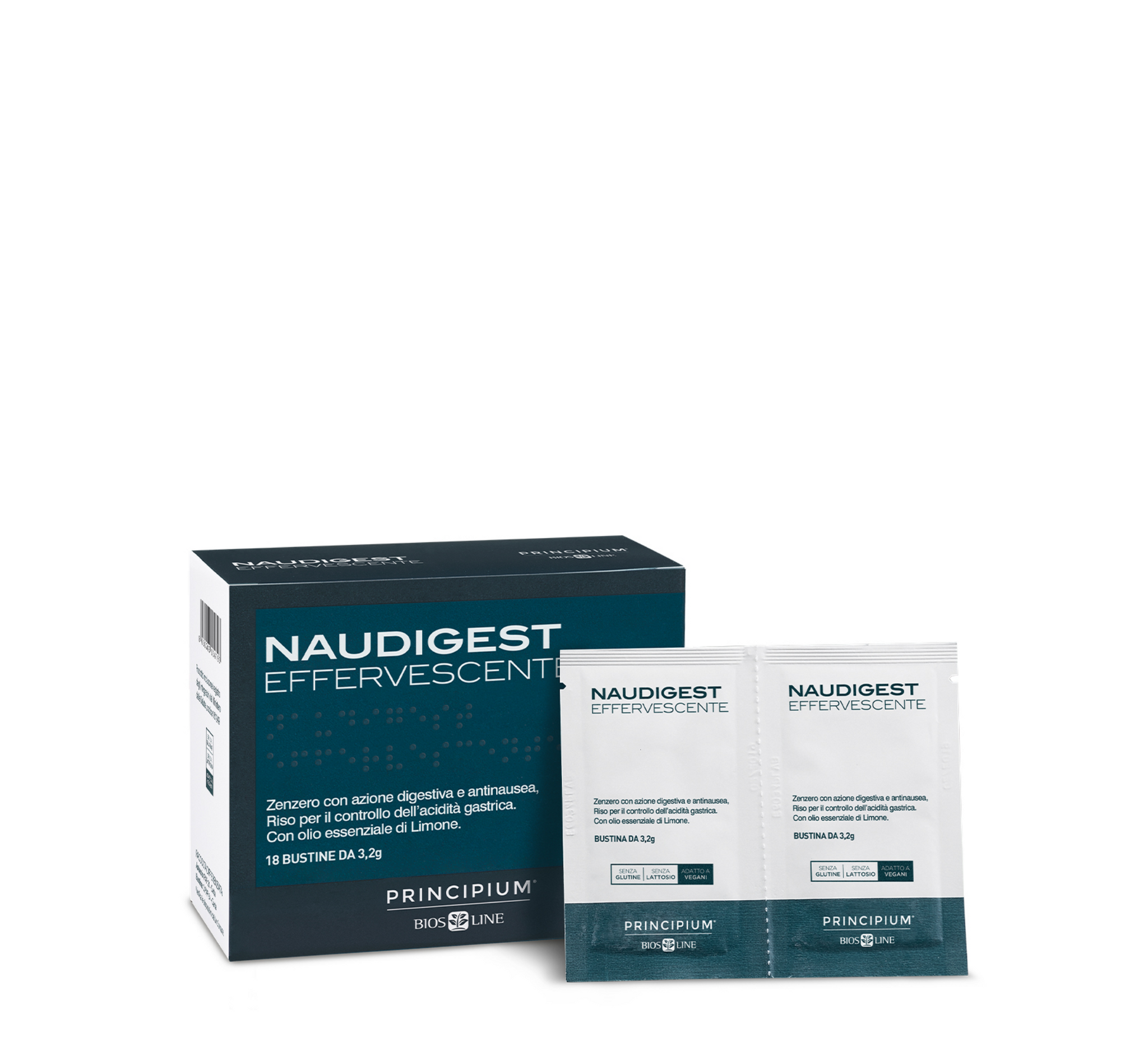 Biosline Principium Naudigest Effervescente *18 Bustina