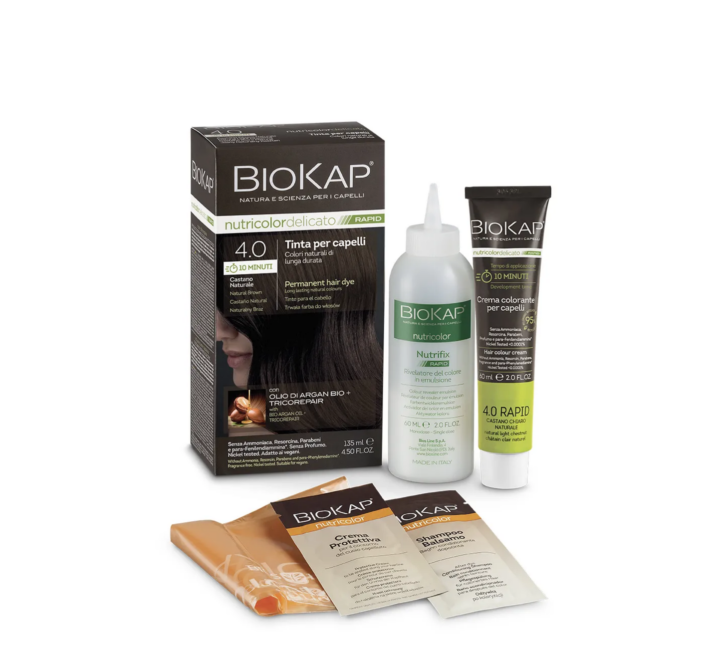 Biosline BioKap Nutricolor Delicato Rapid Hair Dye