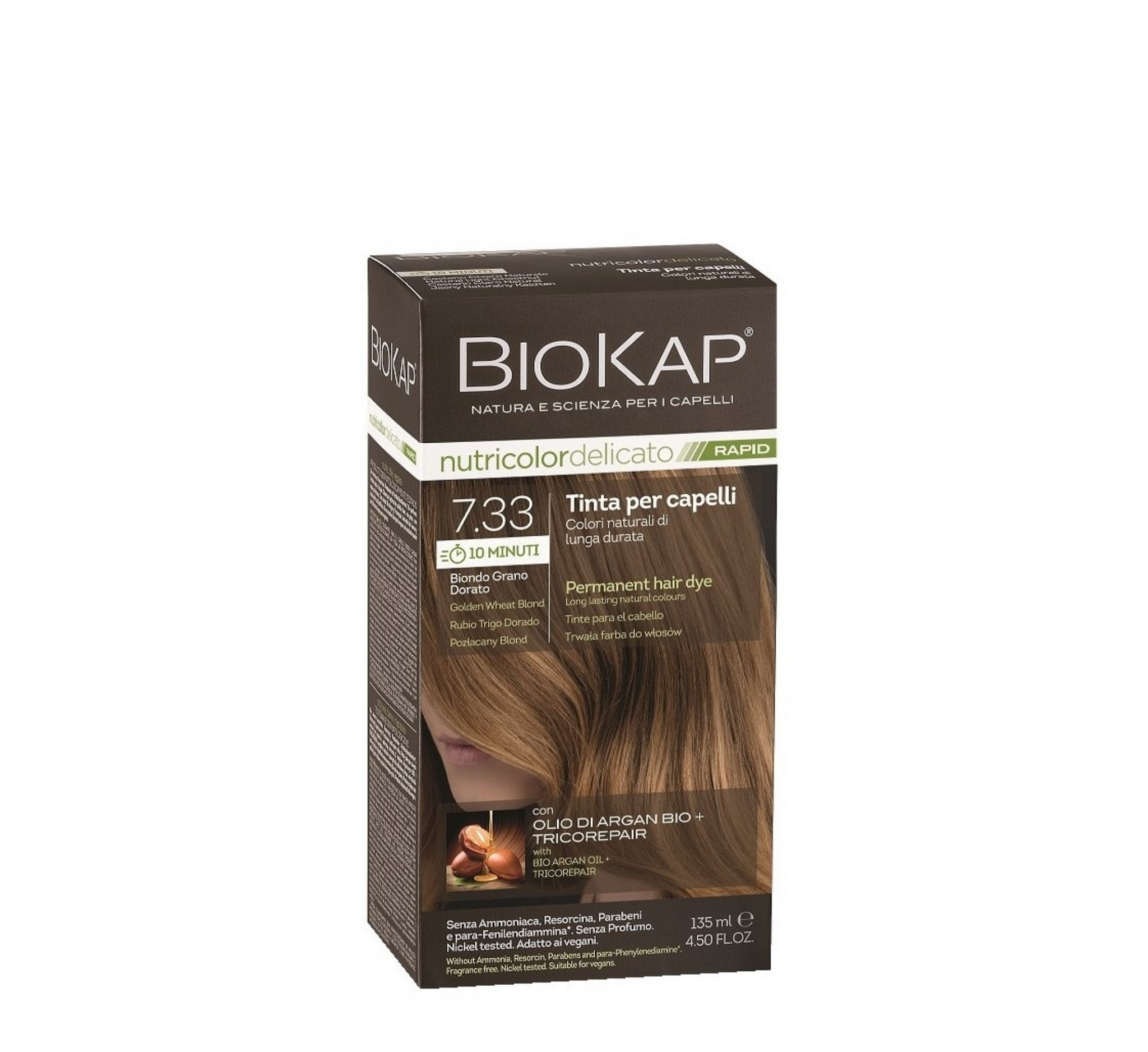 Biosline BioKap Nutricolor Delicato Rapid Hair Dye