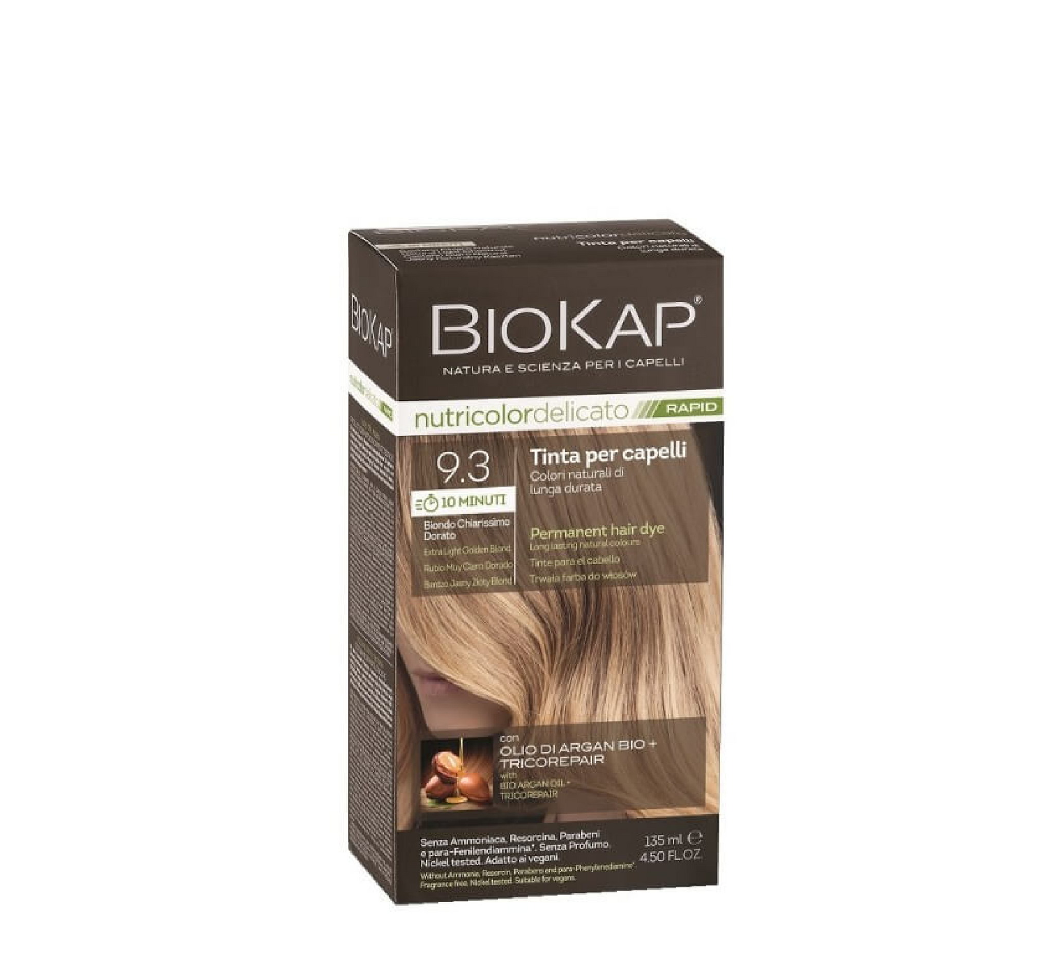 Biosline BioKap Nutricolor Delicato Rapid Hair Dye