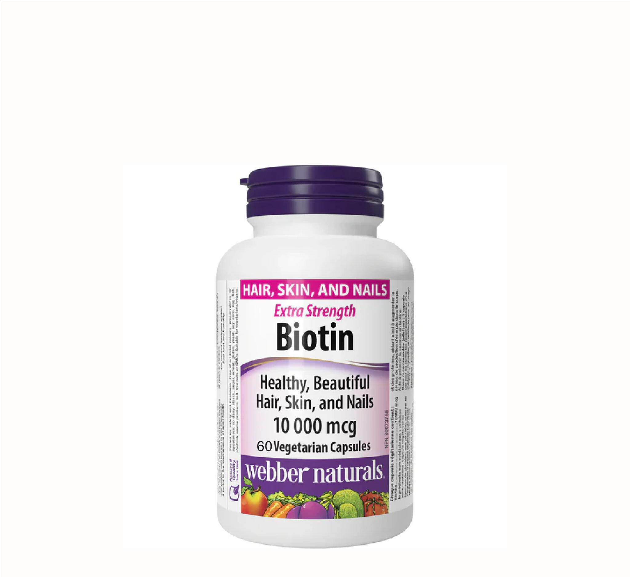 Biotin 10000 mcg *60veg caps