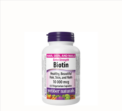 Биотин 10000 mcg *60 растителни капсули