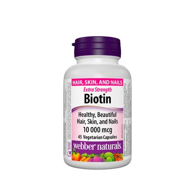 Biotin 10,000 mcg (*45 Veg Capsules)