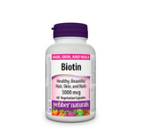 Biotin 5000 mcg *60 Vegetarian Capsules