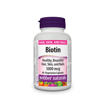 Biotin 5000 mcg *60 Vegetarian Capsules