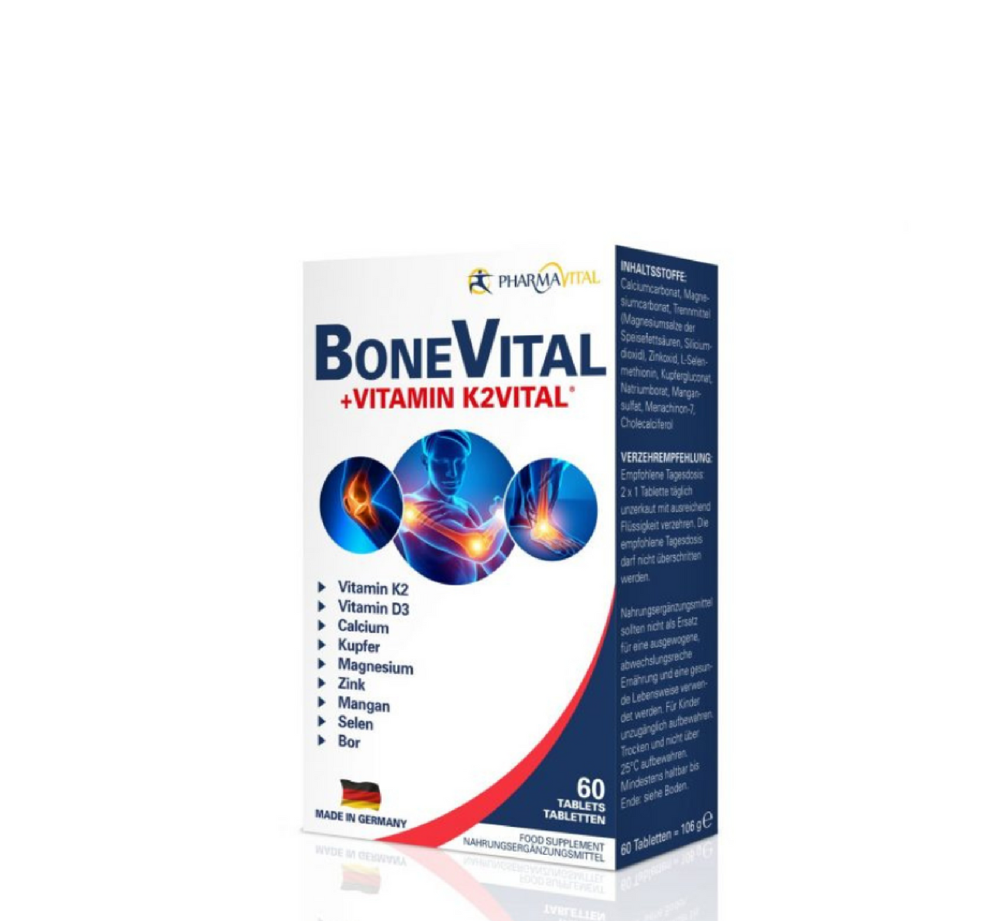BoneVital + Vitamin K2Vital *60tab