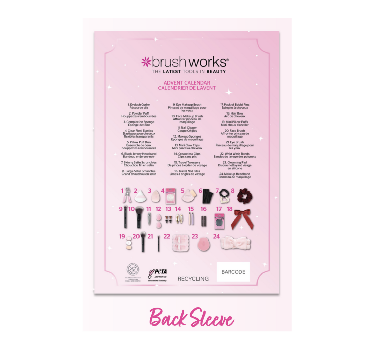 Brushworks 24 Door Advent Calendar