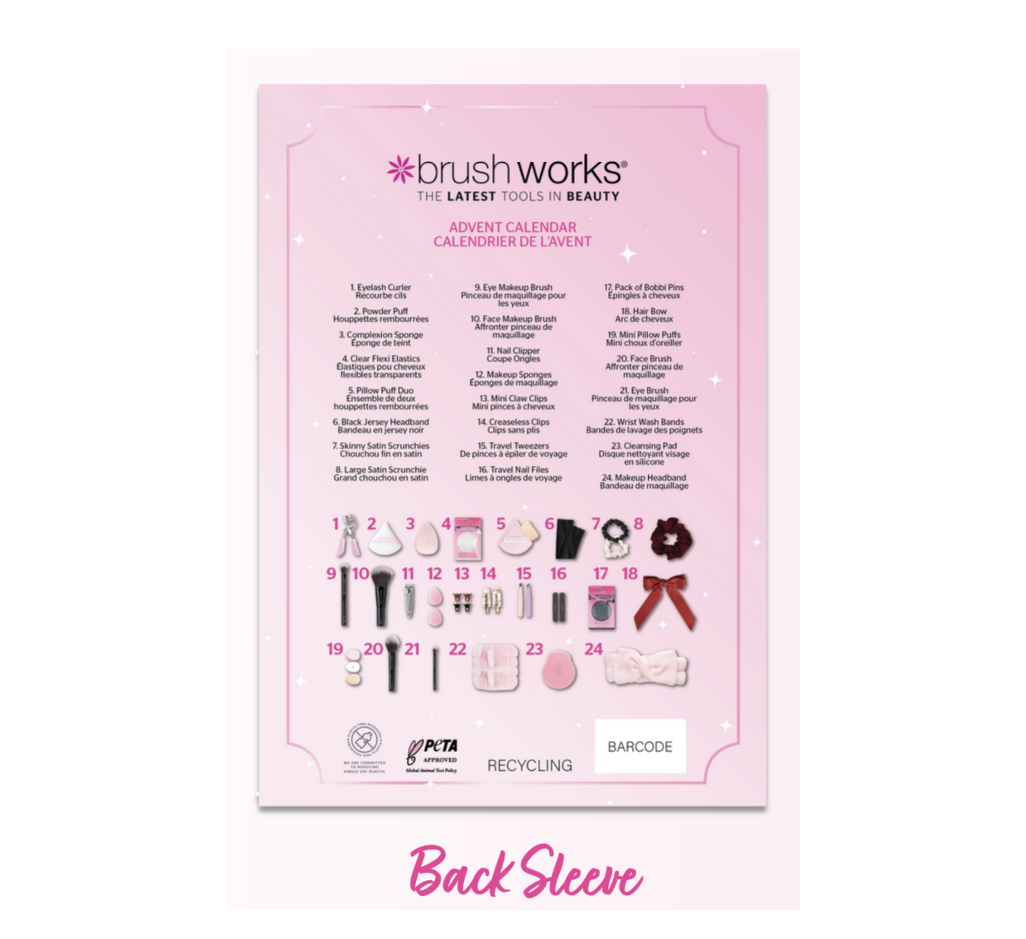 Brushworks 24 Door Advent Calendar