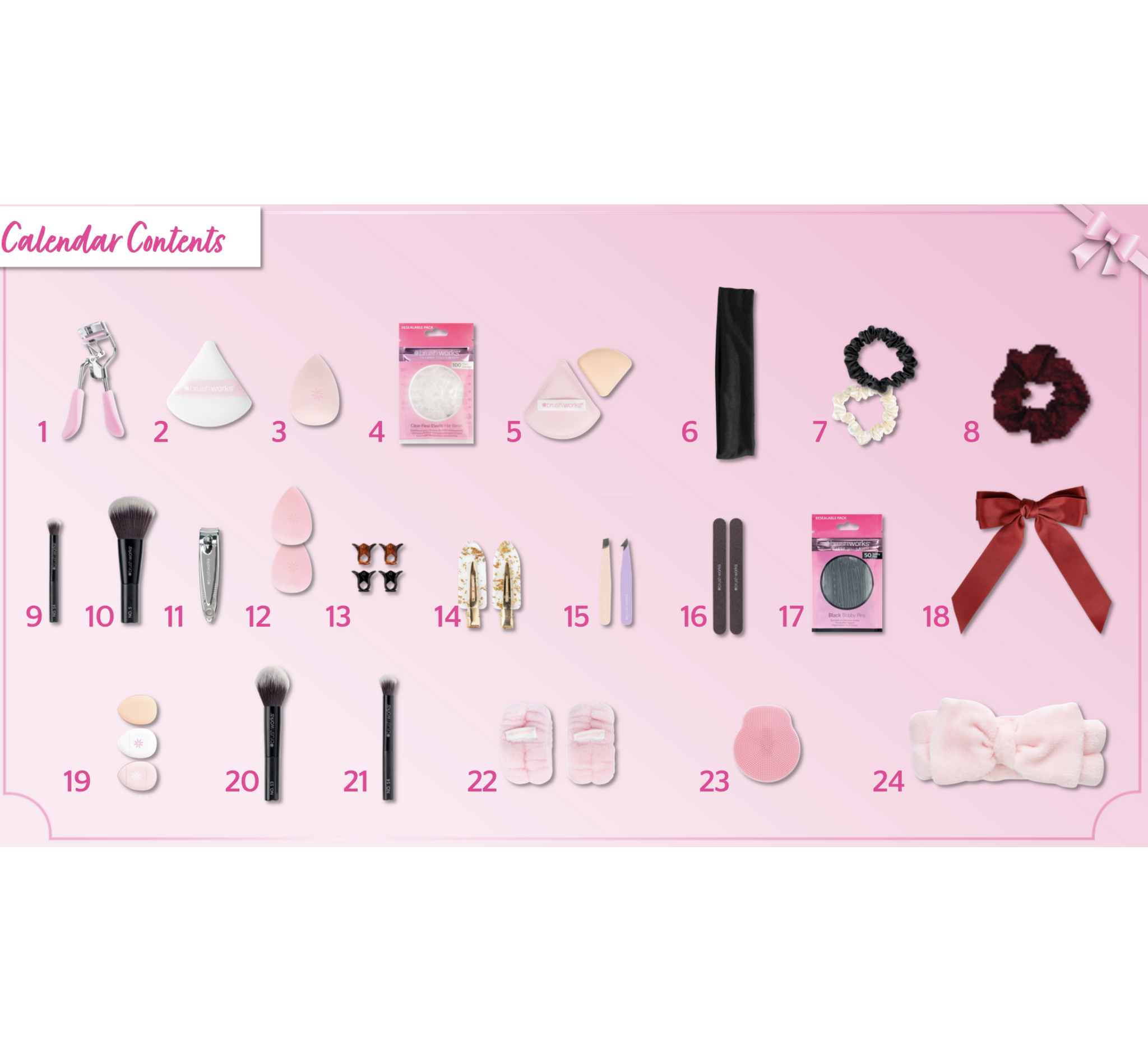 Brushworks 24 Door Advent Calendar