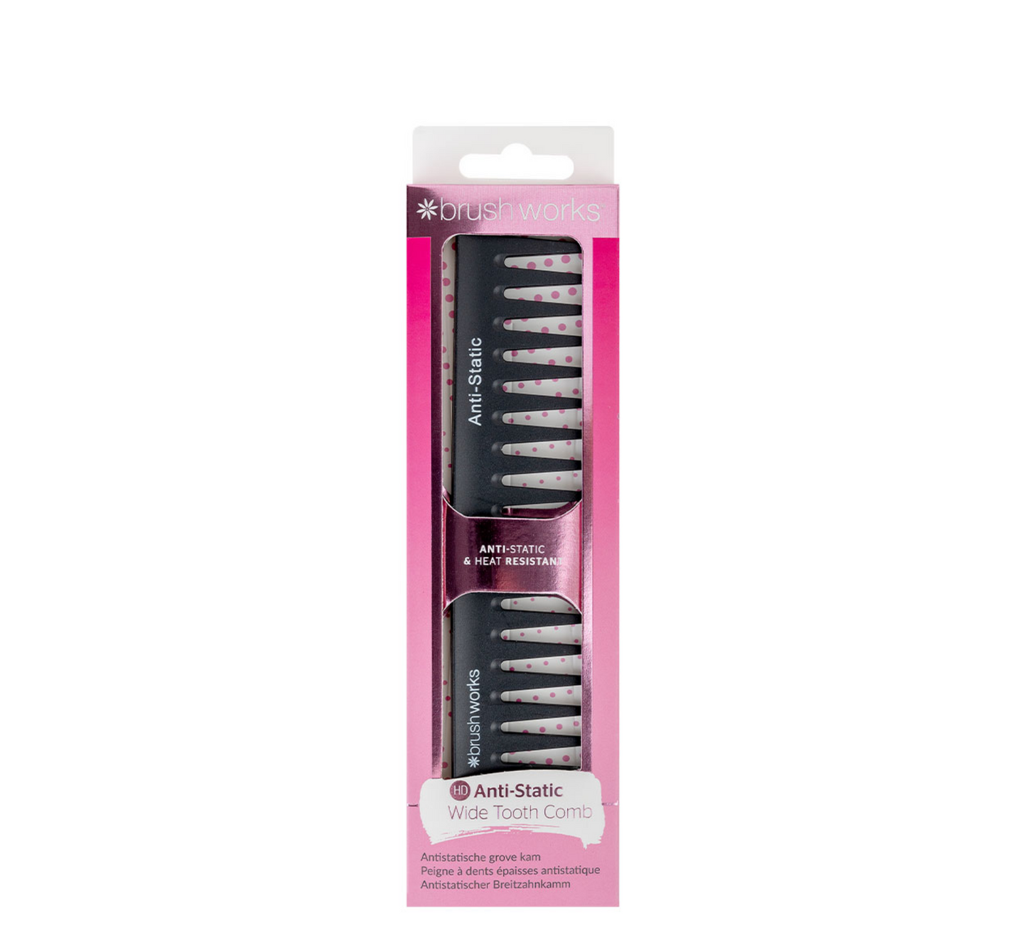 Brushworks Anti-Static Wide Tooth Comb