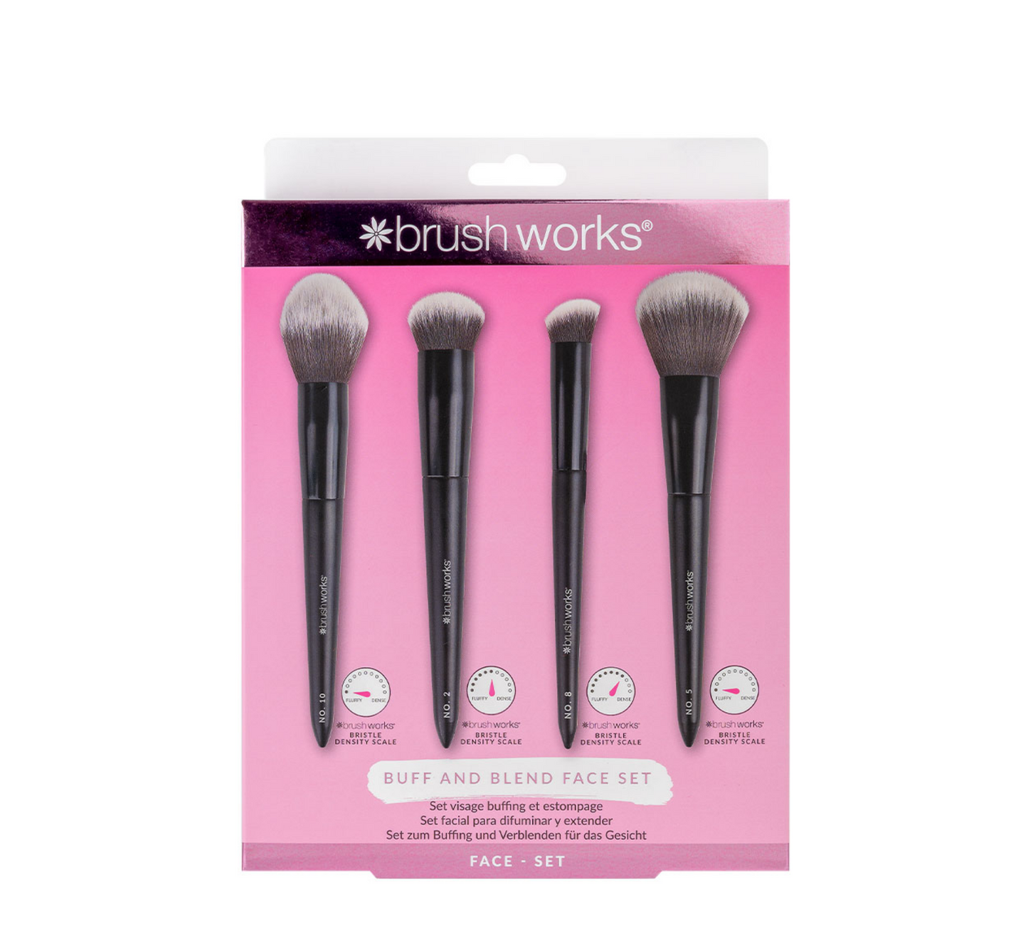 Brushworks Buff & Blend Face Set