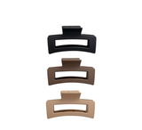 Brushworks Classic Claw Clips *3 Pack